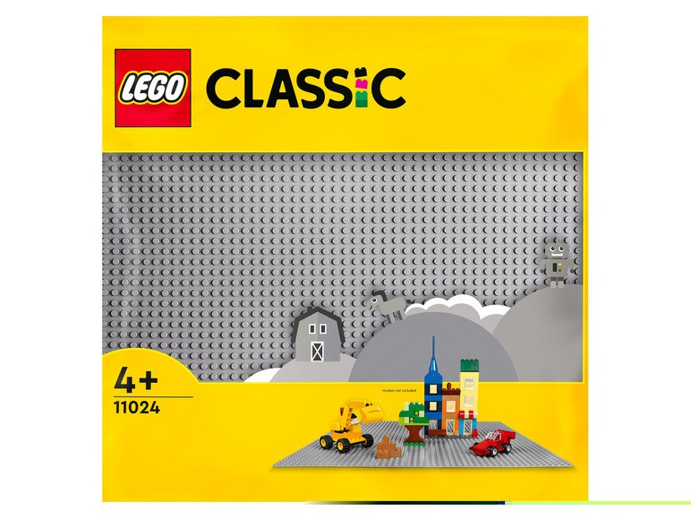 LEGO® Classic 11024 Šedá podložka na stavění